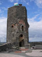 Turm auf der Burg Stolpen