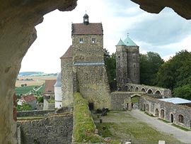 Burg Stolpen - Innenhof